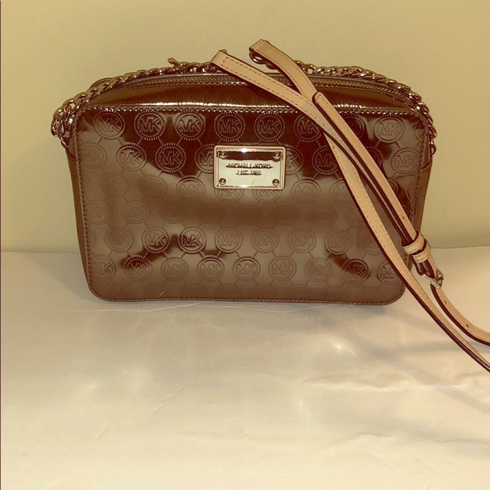 Michael Kors Silver Crossbody